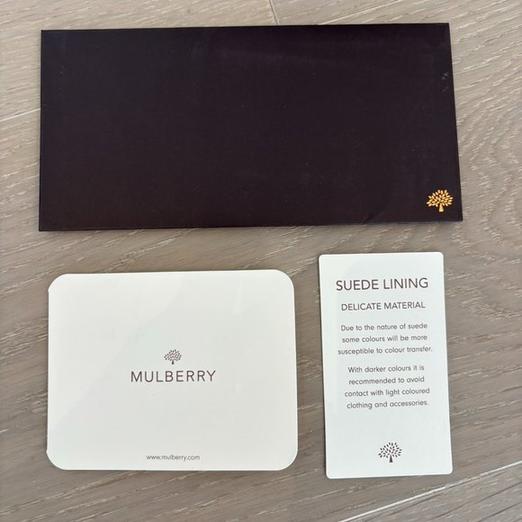 BNWT Mulberry Lily Glossy Goat bag in Grass Green - Picture 9 of 9